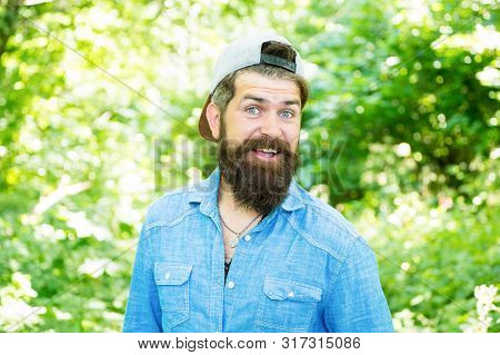 The Best In Male. Male Facial Care. Brutal Man With Beard. Barber. Hispter Style. Fashion Portrait O