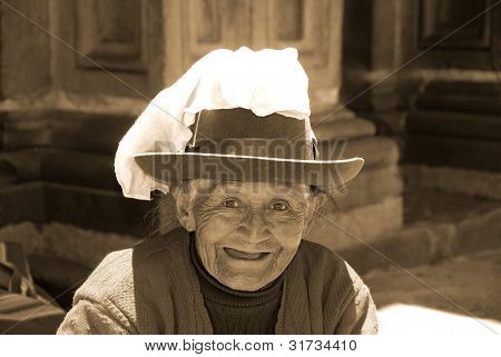 Mujer quechua