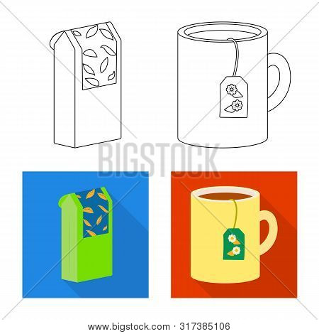 Vector Design Of Healthy And Floral Symbol. Collection Of Healthy And Gradient Stock Vector Illustra
