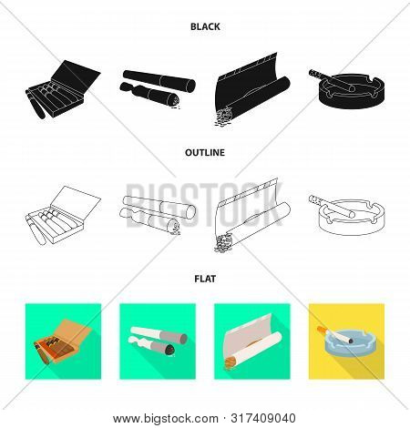 Vector Design Of Accessories And Harm Symbol. Collection Of Accessories And Euphoria Stock Symbol Fo