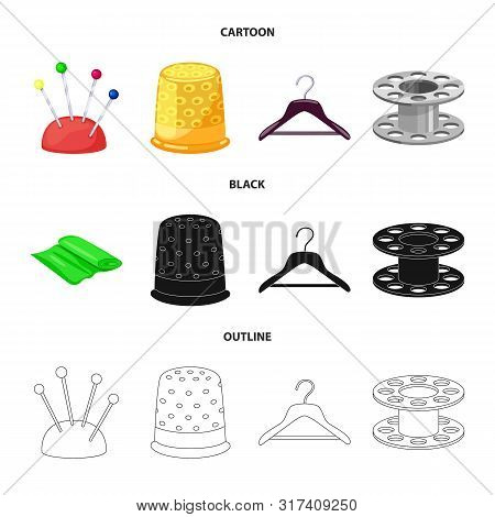 Vector Illustration Of Craft And Handcraft Sign. Collection Of Craft And Industry Stock Vector Illus