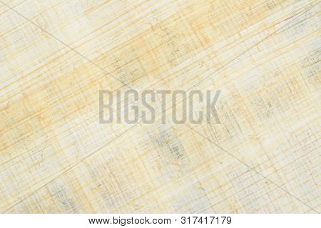 Authentic Egyptian Papyrus Paper, Diagonal Background And Texture 45. Closeup High Resolution.