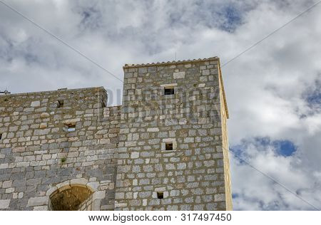 Detail Of The Mdieval Fortress Of Nehaj, On Top Of The Hill In Senj, Croatia.