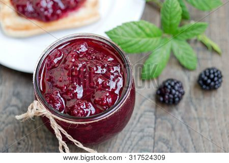 Black Berry Marmalade Made With Organic Berry