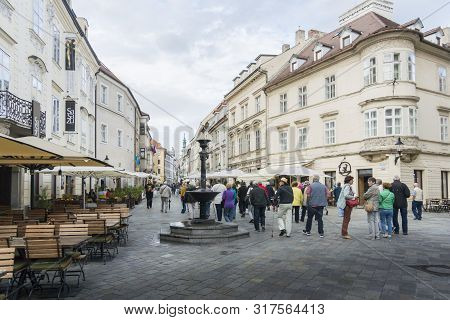 Bratislava, Slovakia, September 2016 - Ancient City Of Bratislava, Slovakia