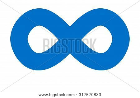 Infinity Symbol Icon. Representing The Concept Of Infinite, Limitless And Endless Things.
