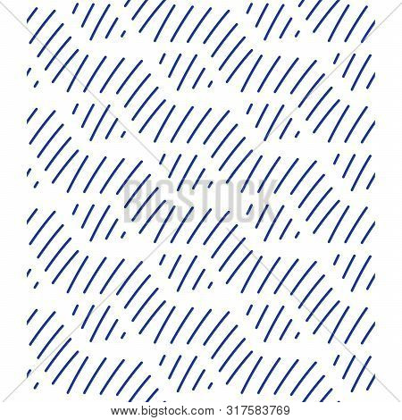 Linear Pattern, Vector Background With Lines, Vector Illustration