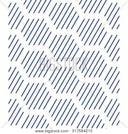 Geometric Linear Pattern, Background With Line Hexagons, Concept Line Design