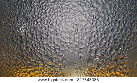 Rain Drops, Trans, Parent Glass, Water Drop, Condensate Water, Natural, Rainbow Effect, Purplenatura