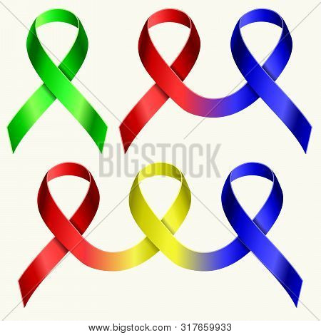 Metallic Ribbon Laces. Simple, Double, Triple In Global Colors.