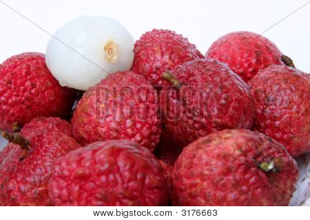 Litchi frugt