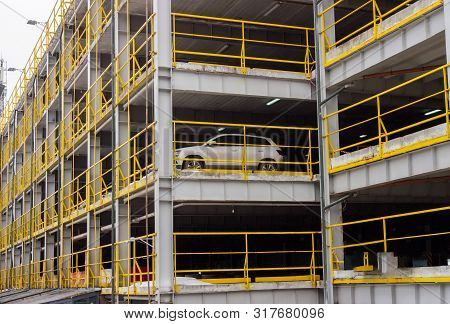 Multi-level Building For Parking In The Resort Area