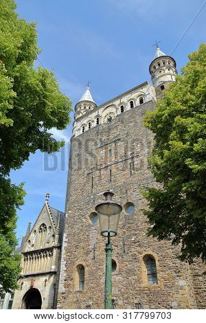 The Western Facade Of The Basilica Of Our Lady (11th Century), A Roman Catholic Parish Church, Limbo