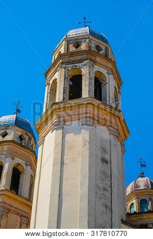 Paduva region, Italy - July, 14, 2019: Catholic cathidral in Padova region, Italy