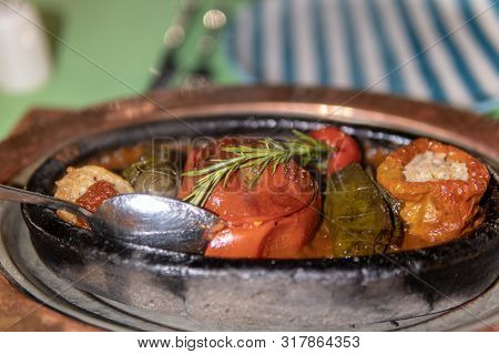 Variety Of Steamed Vegetables