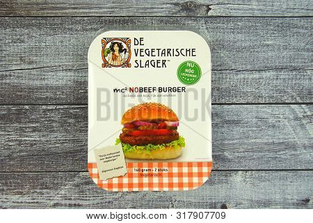 Den Haag, The Netherlands - August 20, 2019: Little Willies Package Of The Dutch The Vegetarian Butc