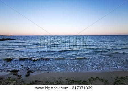 Bulgarian Black Sea In Ravda Village