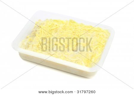 구운 준비가 준비 만든된 cannelloni와 트레이