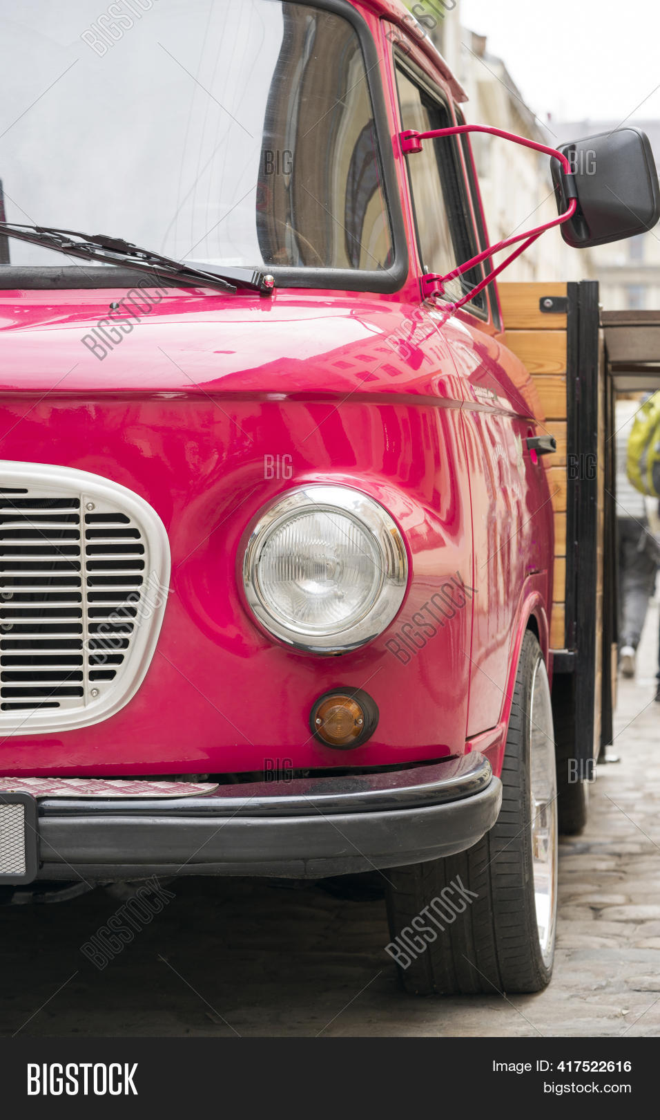Retro Pink Car Close Image & Photo (Free Trial) Bigstock