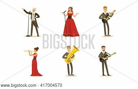 音楽家の画像 イラスト ベクター画像 無料 Bigstock