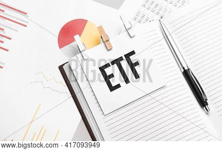 Text Etf On Stickers Image & Photo (Free Trial) | Bigstock