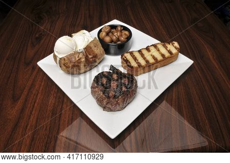 Delicious Ameican Cuisine Known The Filet Mignon