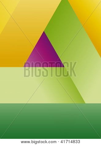 frisk geometriske baggrund