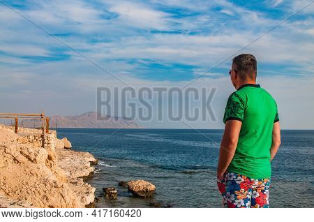 Tyrant Island. Seascape Of The Red Sea.