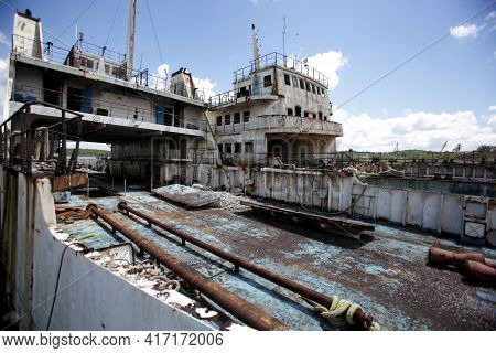 ..scraps From The Monte Serrat Ferry Boat