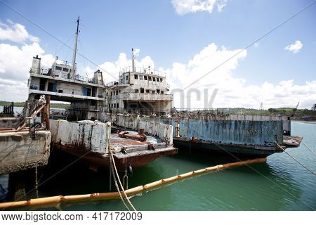 ..scraps From The Monte Serrat Ferry Boat