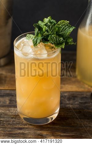 Boozy Refreshing Tiki Fog Cutter Cocktail