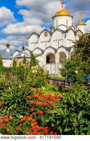 Intercession Cathedral Of Intercession (pokrovsky) Convent In Suzdal, Russia. Golden Ring Of Russia