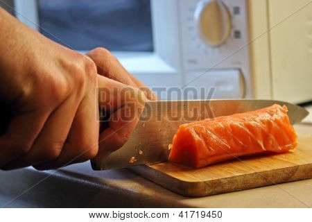 Preparare il salmone