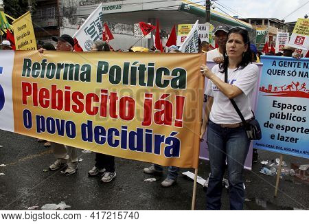 Protest At The Two Of July Celebrations