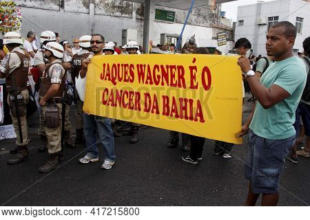 Protest At The Two Of July Celebrations