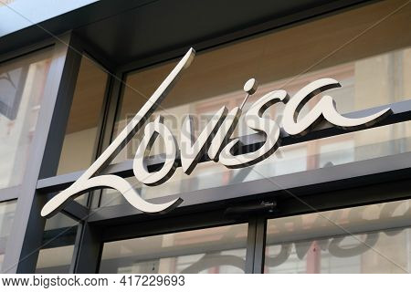Bordeaux , Aquitaine France - 04 12 2021 : Lovisa Store Sign And Brand Text Logo Front Of Shop Retai