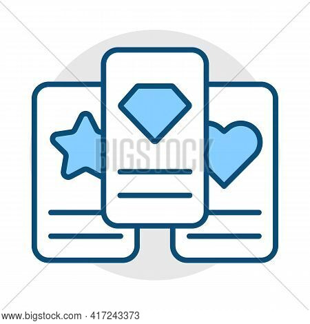 Subscription Plans Color Icon. Pricing Table For Website. Tariff Plans Vector Illustration. Ui Ux In