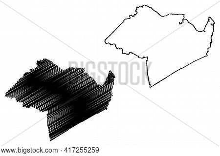 Surry County, Commonwealth Of Virginia (u.s. County, United States Of America, Usa, U.s., Us) Map Ve