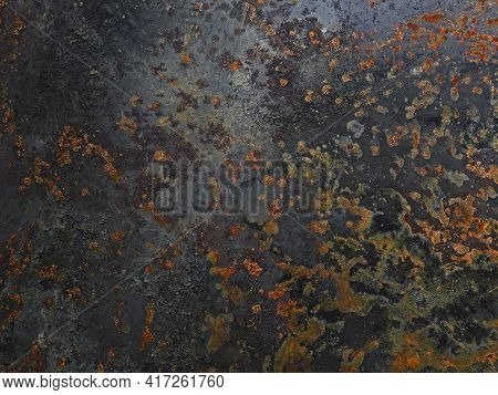 Metal Rusty Texture Background Rust Steel. Industrial Metal Texture. Grunge Rusted Metal Texture, Ru
