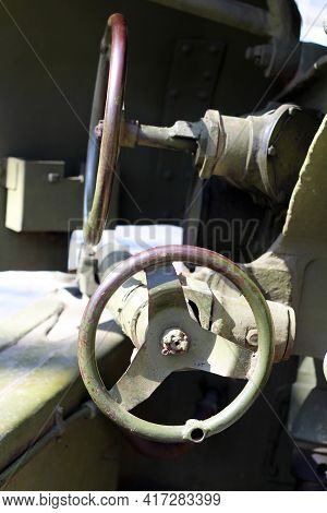Details, Elements On A Military Gun, Retro