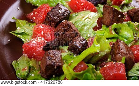 Muqmad Ometimes Beef, Muqmad Is A Traditional Dish Of The Somali Nomadic