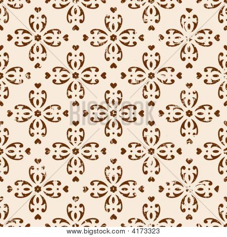 Ruskea saumaton Beige