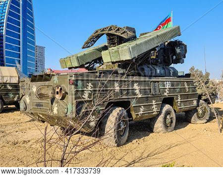 Osa On Baz-5937m, Low-altitude, Short-range Tactical Surface-to-air Missile System - Baku, Azerbaija