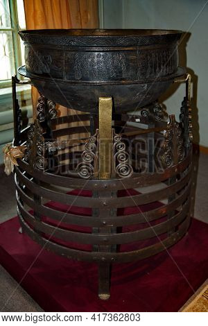 Ulaanbaatar. Mongolia. June 08, 2015. Exhibits Of The Palace Of The Last Emperor Bogdo-gegen Viii. M