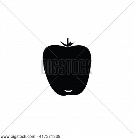 Paprika Icon Isolated On White Background From Fruits And Vegetables Collection. Paprika Icon Trendy