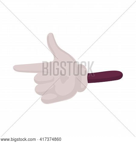 Vector Illustration Of Hand And Arm Symbol. Graphic Of Hand And Palm Vector Icon For Stock.