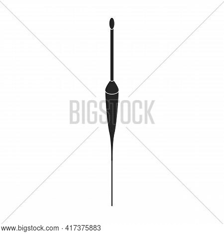 Fishing Float Vector Black Icon. Vector Illustration Fishing Float On White Background. Isolated Bla