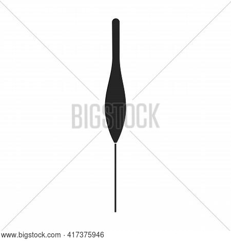 Fishing Float Vector Black Icon. Vector Illustration Fishing Float On White Background. Isolated Bla