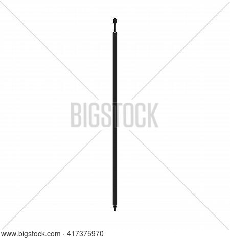 Fishing Float Vector Black Icon. Vector Illustration Fishing Float On White Background. Isolated Bla