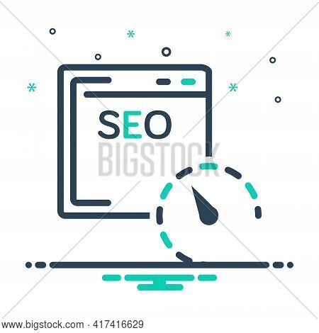 Mix Icon For Seo-speed Seo Speed Motion Pace Momentum Tempo Fast